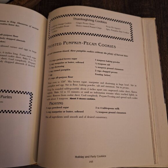 Betty Crocker Ultimate Cookie Book 1992 Vintage Hardcover Family Bake Christmas - Picture 10 of 12